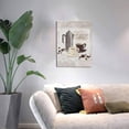 thumbnail image 5 of Coffee Wall Art Coffee Bean Coffee Cup Pictures Wall Decor Rustic Kitchen Coffee Painting Canvas Prints Coffee Time Artwork Modern Home Decor Framed for Kitchen Dining Room Cafe Office 12"X16", 5 of 6