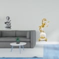 thumbnail image 2 of Figura De Caballo Guan Yin, Estatua Moderna De Colección Feng Shui, Escultura De Buda Femenina, Adorno De Mesa Chino, Artesanía Animal, Centro De Mesa, 2 of 8