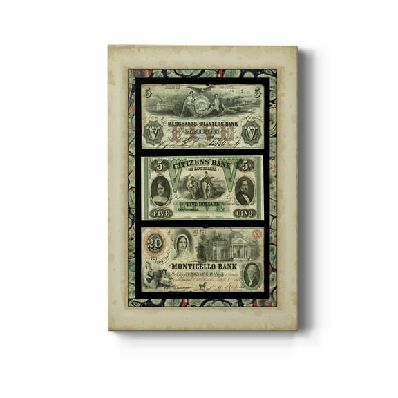 Money Money Money IV Premium Gallery Wrapped Canvas - Ready to Hang