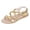 Yellow, variant on Rokment Metallic Woven Leather Wedge Flip Flops Stylish Casual Leather Comfortable Low Heel Dressy Sandals with Adjustable Back Strap OTHER Size 6