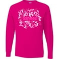thumbnail image 3 of Inktastic Survivor Pink Ribbons for Breast Cancer Awareness Long Sleeve T-Shirt, 3 of 5