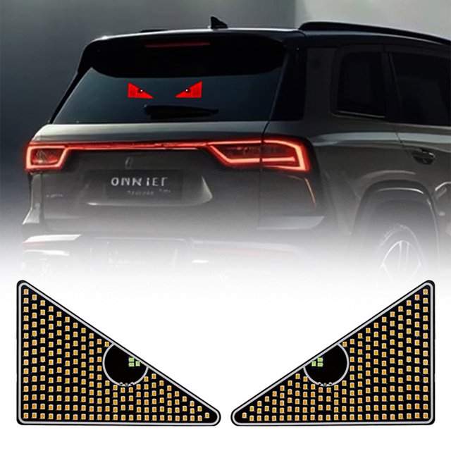 Boreal Craft De V Il Eyes Light For Cars Led Eyes For Car USB De V Il Eye De Mon E V Il Eyes Headlight Interactive Rearview Mi Rrors Lights De V Il Eyes Car Light De V Il Eye Lights String Bulb Lights
