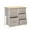 Beige, variant on Keylever 4-Tier Chest of Drawer With 7 Easy Pull Fabric Drawers and Storage, Drawer Dressers for Bedroom, Living Room