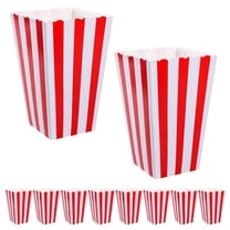 MEIBUTYUP Red Popcorn Containers Movie Night Party Favors 10Pcs