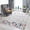 Grey, variant on Mandala 3x5 Vintage Area Rug, Ultra Soft Traditional Washable Rug for Bedroom, Living Room & Office, White Grey Multi