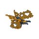 thumbnail image 1 of Juego de ladrillos de construcción Metomics 3 en 1, serie 2, Aztec Gold, 1 of 2