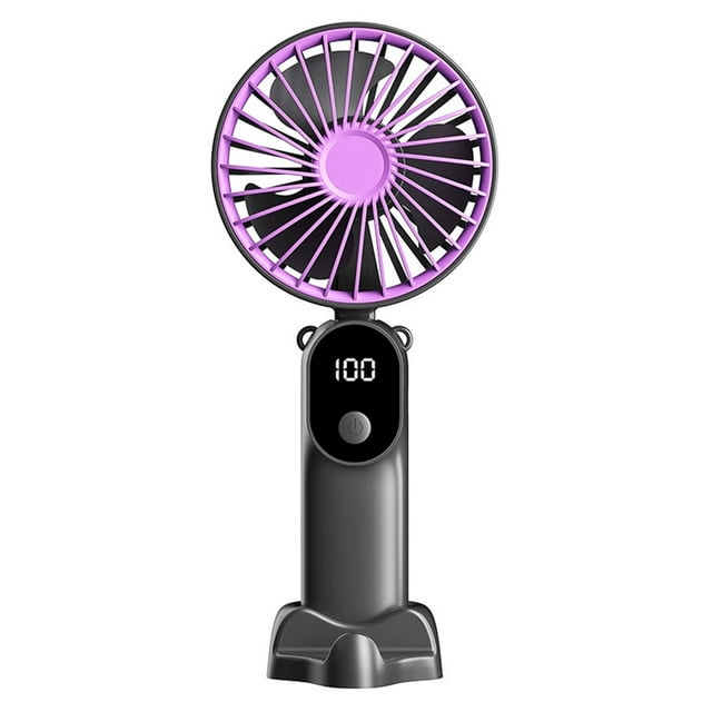 Advancent Mini ventilador USB y pantalla digital, portátil, cubierta de malla desmontable para fácil visualización Electrodomésticos Cielo estrellado gris