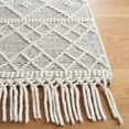 thumbnail image 3 of SAFAVIEH Vermont Whitaker Trellis Area Rug, Ivory/Grey, 6' x 9', 3 of 8