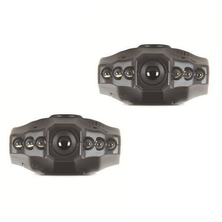 Pilot Automotive Flip-Screen DashCam, 2 Pack Offer