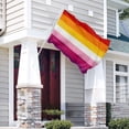 thumbnail image 3 of 90*150cm Lesbian Pride Rainbow Flag, Fade Proof and Vivid Color Double Stitched, Polyester Banner, 3 of 9
