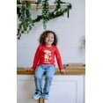 thumbnail image 4 of Bluey Bingo Christmas Matching Family Long Sleeve T-Shirt Toddler to Big Kid, 4 of 5