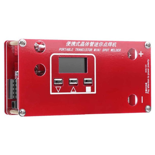 Soldador portátil de transistores por puntos Mini máquina de soldadura por puntos para batería 18650 12V
