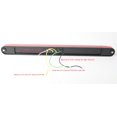 thumbnail image 4 of 1 Red 17" Inch Waterproof Submersible Brake Stop Turn ID Light Bar Trailer Truck RV - Multifunction, 4 of 10
