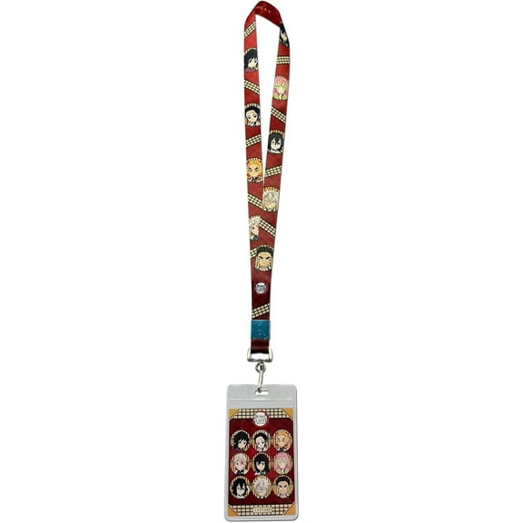 Great Eastern Entertainment Demon Slayer Kimetsu no Yaiba TV2: Chibi Hashira Group #01 Lanyard with ID Holder