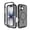 Black, variant on Dteck Magnetic Case for iPhone 17, Compatible with MagSafe, Translucent Back with Front Frame Rugged Shockproof Protective Cover,Blue