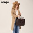 thumbnail image 7 of Wrangler Women Laptop Briefcase Tote Bag with Detachable Adjustable Strap, Coffee, 7 of 7