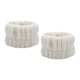 thumbnail image 2 of 1 par de muñequeras absorbentes para el lavado facial y maquillaje para niñas. Beige, 2 of 9