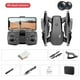 thumbnail image 1 of Drone plegable Control remoto Quadcopter Avión Avión de juguete Regalo para niños con estuche de almacenamiento, 2 cámaras 4K, Negro Inevent EL001061-08B, 1 of 7