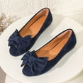 thumbnail image 5 of Women Casual Shoes Bow Decor Slip On Ballet Shoes Soft Sole Elegant Footwear For Work Travel And Daily Occasions ,Us Size:9.5, 5 of 9