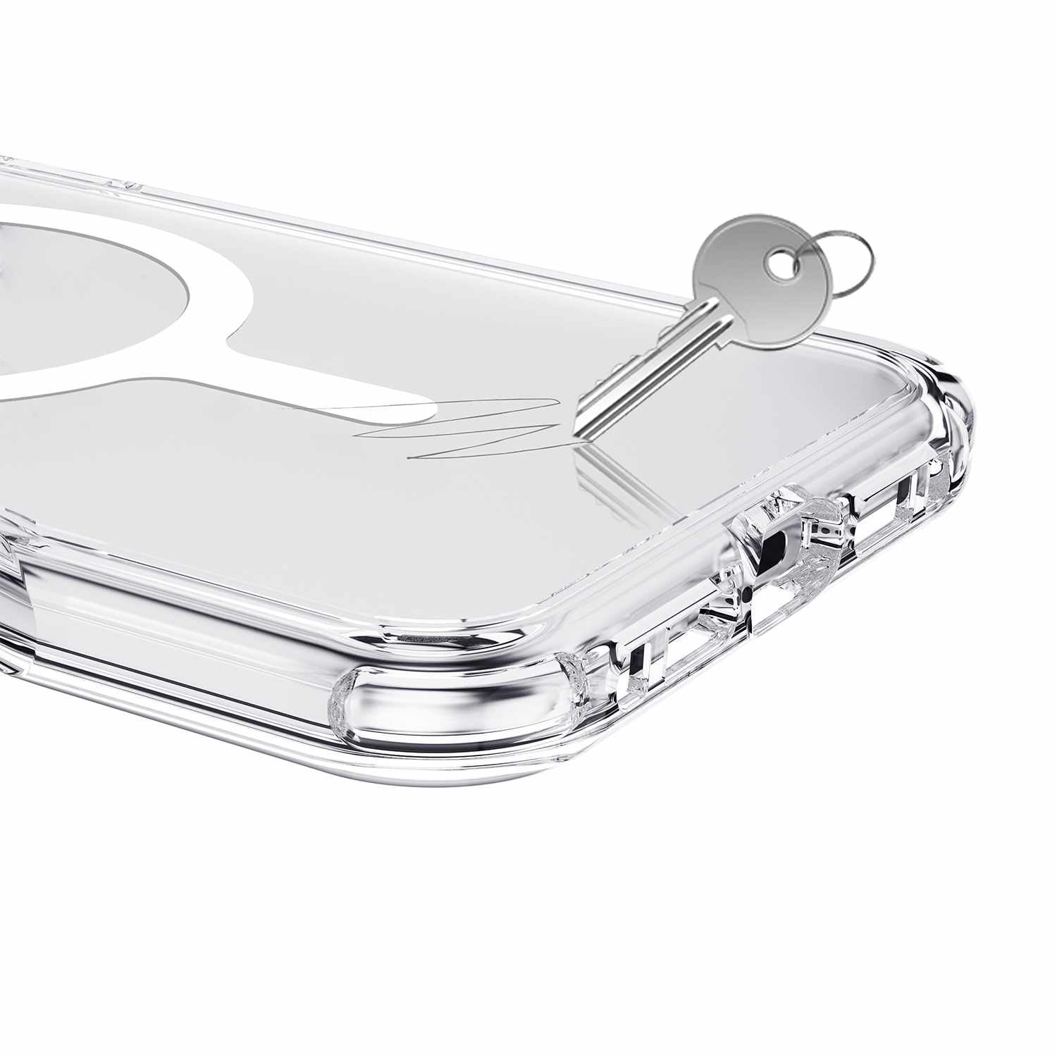 Avana Ice MagSafe Case Clear for iPhone 17