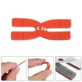 thumbnail image 4 of Uxcell 0.5g Silicone Badminton Racket Racquet Weight Balance Strips Tapes, 3 Colors 3 Pack, 4 of 6