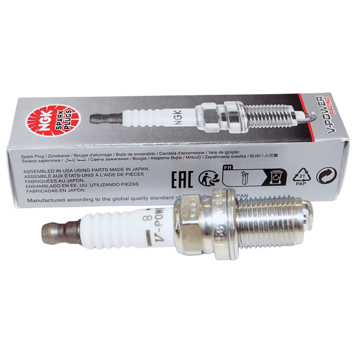 4x NGK Racing Spark Plug Stock 4554 Nickel Core Tip Standard 0.032in R5671A-8