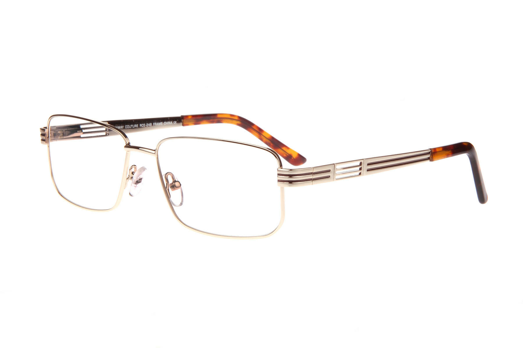 New Runway Couture RCE-310 Crystal Rose Eyeglasses with Glitter 52/17/140 NEW RUNWAY COUTURE RCE 310 Crystal Rose Eyeglasses 52mm with  main image 3