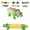 Green, variant on SHJHENG Dinosaur Corn Cob Holders 4 Pack Funny Corn On The Cob Skewers Ankylosaurus Stegosaurus Parasaurolophus Corn Forks For BBQ Picnic