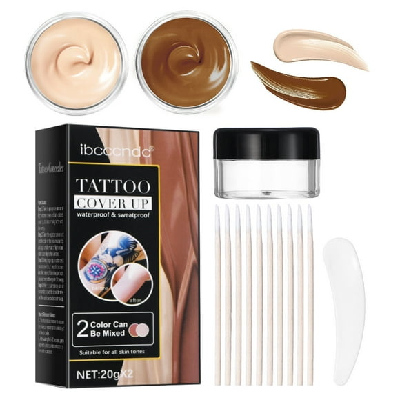 FcBaudy Concealer, Cover Perfection Tip Concealer, Multi-Use Concealer, Two Color Concealer Sweat Cover Concealer Liquid Concealer a concealer
