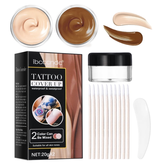 FcBaudy Concealer, Cover Perfection Tip Concealer, Multi-Use Concealer, Two Color Concealer Sweat Cover Concealer Liquid Concealer a concealer