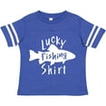 thumbnail image 3 of Inktastic Lucky Fishing Shirt Fish Boys or Girls Toddler T-Shirt, 3 of 5