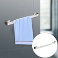 thumbnail image 2 of Toallero de pared para baño, colgador de toallas, soporte para barra de toalla para hotel, bar, cocina, cafetería Plata 40cm, 2 of 7