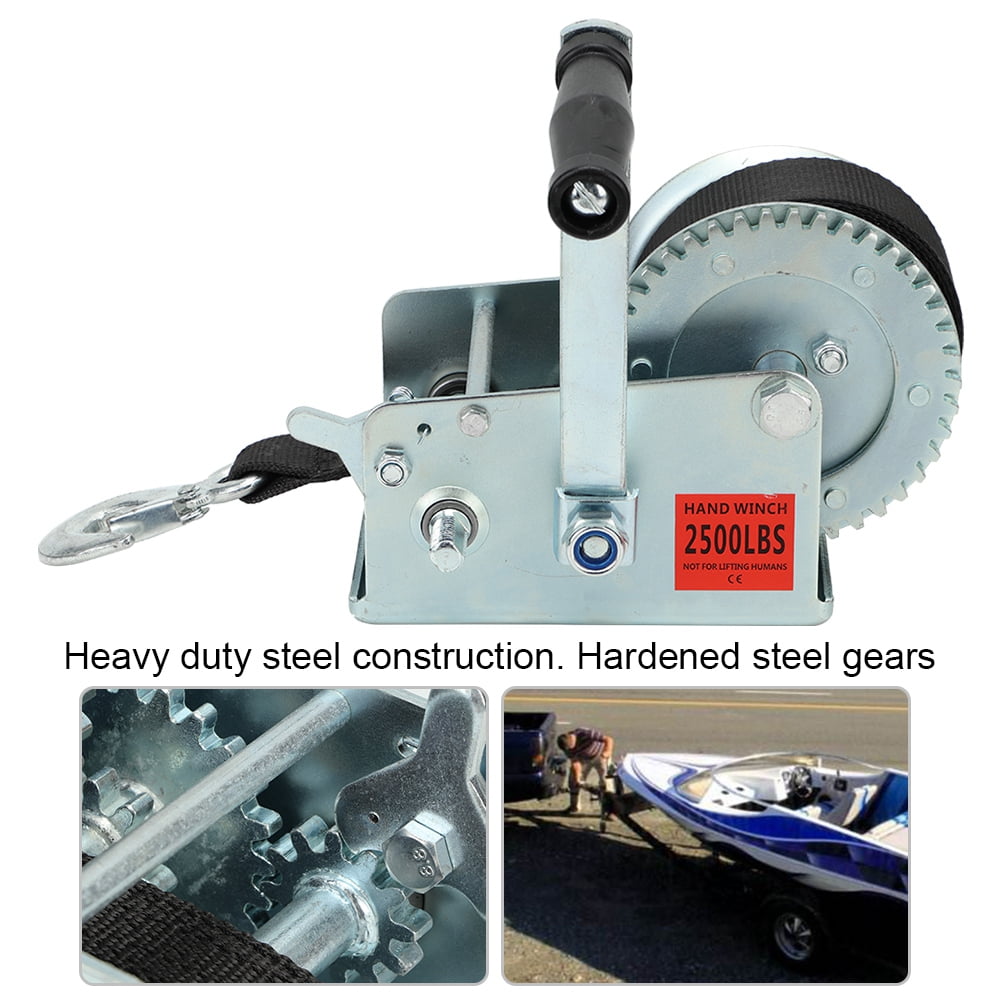 Brake Winch Boat 4wd Trailer M&R INDUSTRIAL Hand Winch Stainless Steel Brake Winch Boat 4wd Trailer M&R INDUSTRIAL Hand Winch Stainless Steel