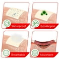 thumbnail image 2 of FRESINIDER 5" x 5" Silicone Foam Dressing with Adhesive Border, 10 Pack, Waterproof Self-Adhesive Wound Care Bandages, 2 of 7