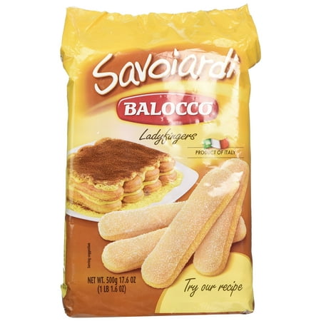Balocco Savoiardi Ladyfingers - 1.1 Pound (Best Ladyfingers For Tiramisu)
