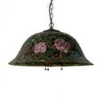 thumbnail image 5 of 24" Wide Tiffany Rosebush Pendant, 5 of 5