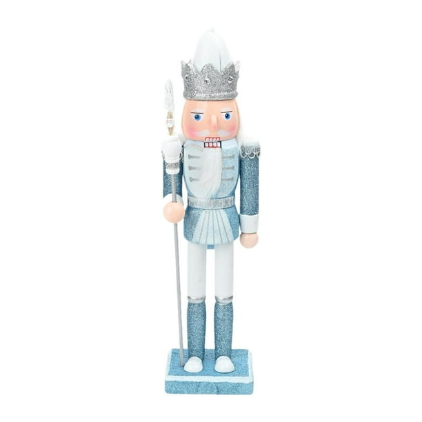 Figura de Cascanueces de Navidad, Cascanueces de madera tradicional, adorno de escritorio para Estilo A