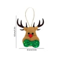thumbnail image 3 of Bwiyojiz Christmas Tree Ornaments Xmas Hanging Decorations Cute Mini Christmas Tree Pendants for Holiday Window Home Wreath Decor, 3 of 7