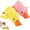 Yellow pink, variant on Duck Dog Toy, 2025 Premium Dog Emotional Support Duck Durable The Mellow Dog Calming Duck Dog Toy, Yellow Stuffed Duck Dog Chew Toys for Dogs Indoor Puppy (Yellow)