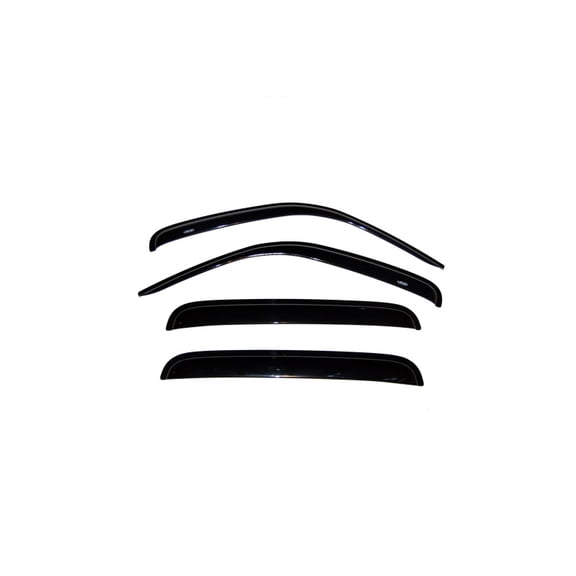AVS 94428 Set of Smoke External Ventvisor Window Deflector for 02-07 Liberty