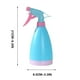thumbnail image 3 of Botella pulverizadora de plástico con boquilla ajustable | Pulverizador de agua de niebla fina para plantas, flores y cabello | Bomba de presión manual para uso en peluquerías y jardinería, 3 of 5