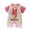 Pink 03, variant on IROINNID Baby Onesies Short Sleeve Summer Round Neck Cute Printed Shorts Rompers