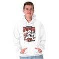 thumbnail image 4 of Cool Urban Popeye Strictly Business Men Big & Tall Graphic Hoodie Brisco Brands 5X, 4 of 5