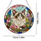 thumbnail image 2 of Acrylic Puzzles Suncatcher Window Hanging 83 Pieces Stained Glass Acrylic Puzzle Song Decoration For Women Men Mom Birthday Home Decor, 2 of 9