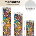 thumbnail image 4 of Pioneer Flower Floral Print Pattern Kitchen Rugs Sets Of 3,Kitchen Runner Rugs Non Skid Washable,Decorative Kitchen Floor Mats for Kitchen,Sink,Laundry,17"x30"+ 17"x47" + 17"x59", 4 of 6