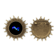 thumbnail image 1 of Pin de gancho de metal vintage Unbranded Constelación de fenómenos forma de sol M, 1 of 3