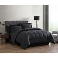 thumbnail image 2 of The Nesting Company Maple Dobby Stripe Bed in a Bag Bedding Set 8 Piece Comforter Set and Sheet Set Set, 2 of 7