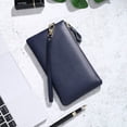 thumbnail image 4 of Cartera de piel con bloqueo RFID GOIACII para mujer, 4 of 4