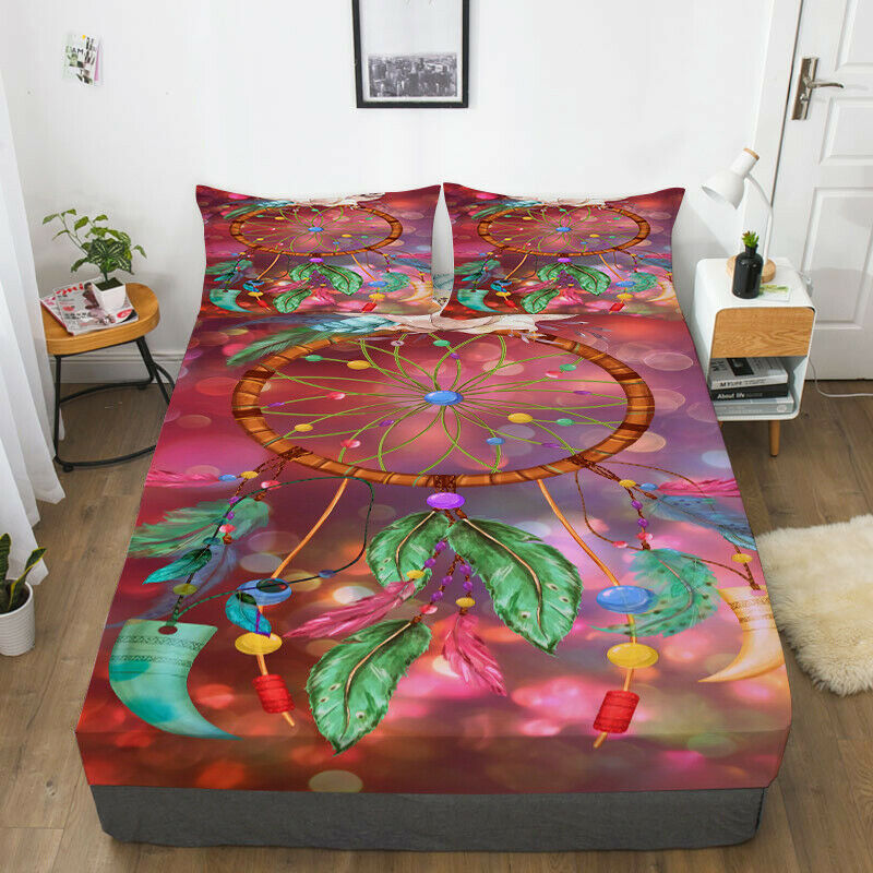 Creative Bedding Sheet Luxury Home Textiles Fitted Cover 3D Dream