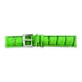 thumbnail image 2 of De Beer Green Crocodile Grain Leather Watch Band (12 To 24Mm), 2 of 2